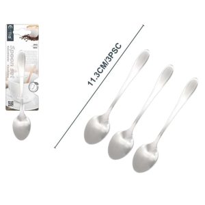 Cucchiaini da Tè acciaio inox cm 11,3 - 6 pz
