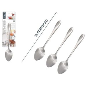 Cucchiaini da Tè acciaio inox cm 13,6 - 6 pz