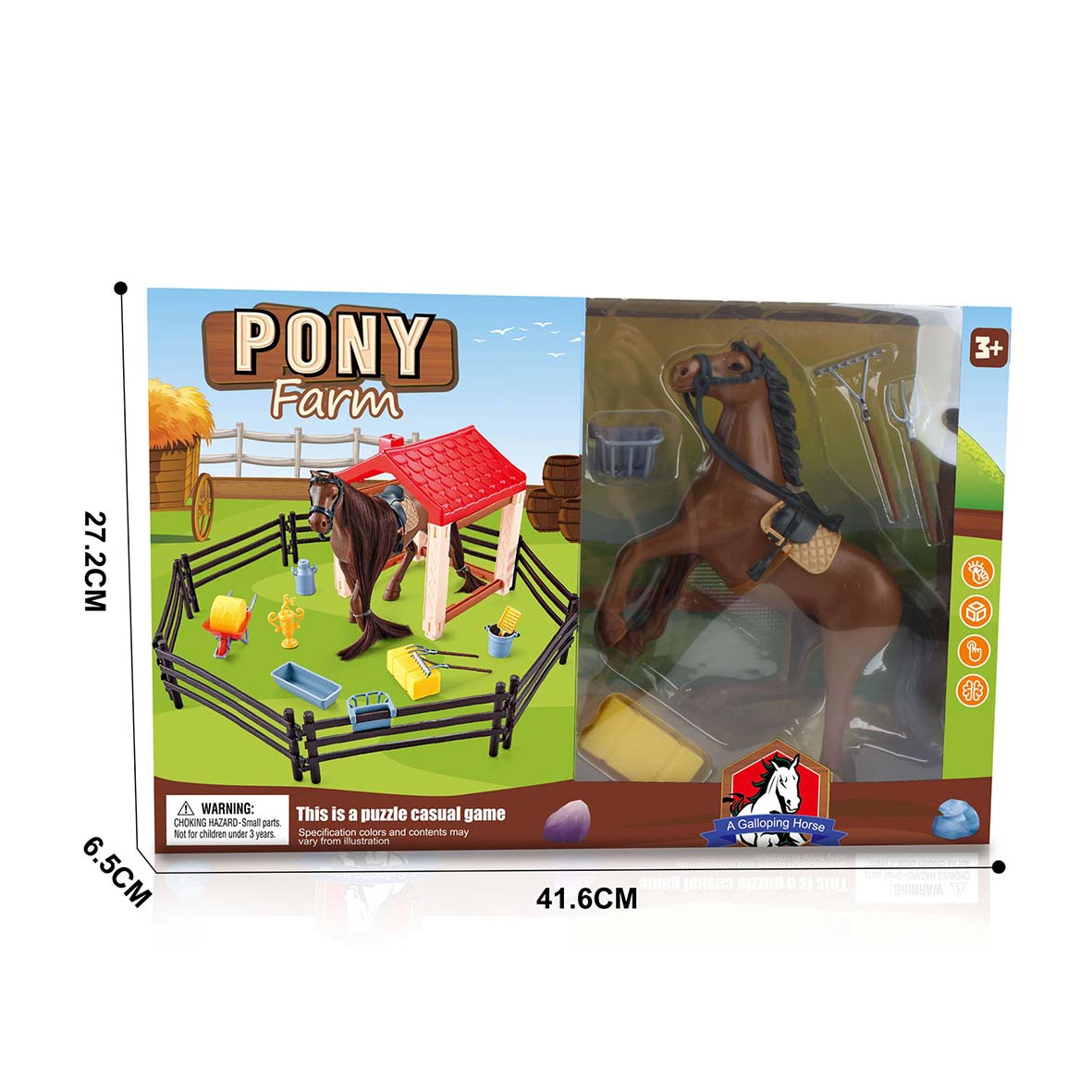8001968536268.jpg Cavallo Con Recinto - immagine 1