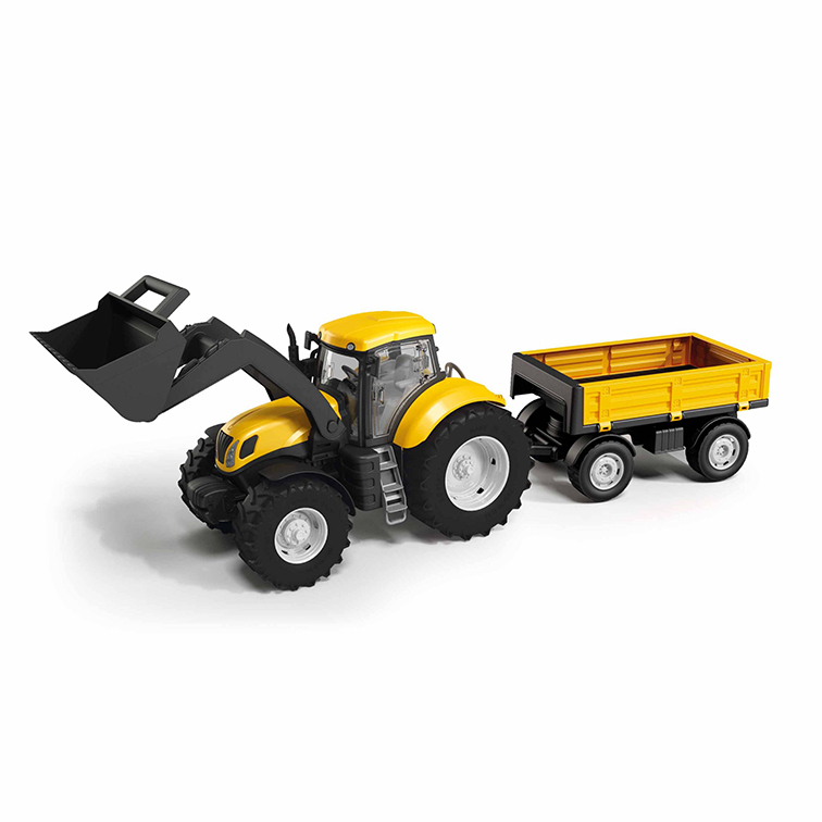 8002936119209.jpg Trattore con Benna e Rimorchio cm 70 - immagine 1