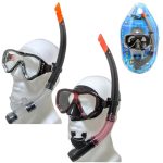 Maschera con Tubo in Vetro Temperato