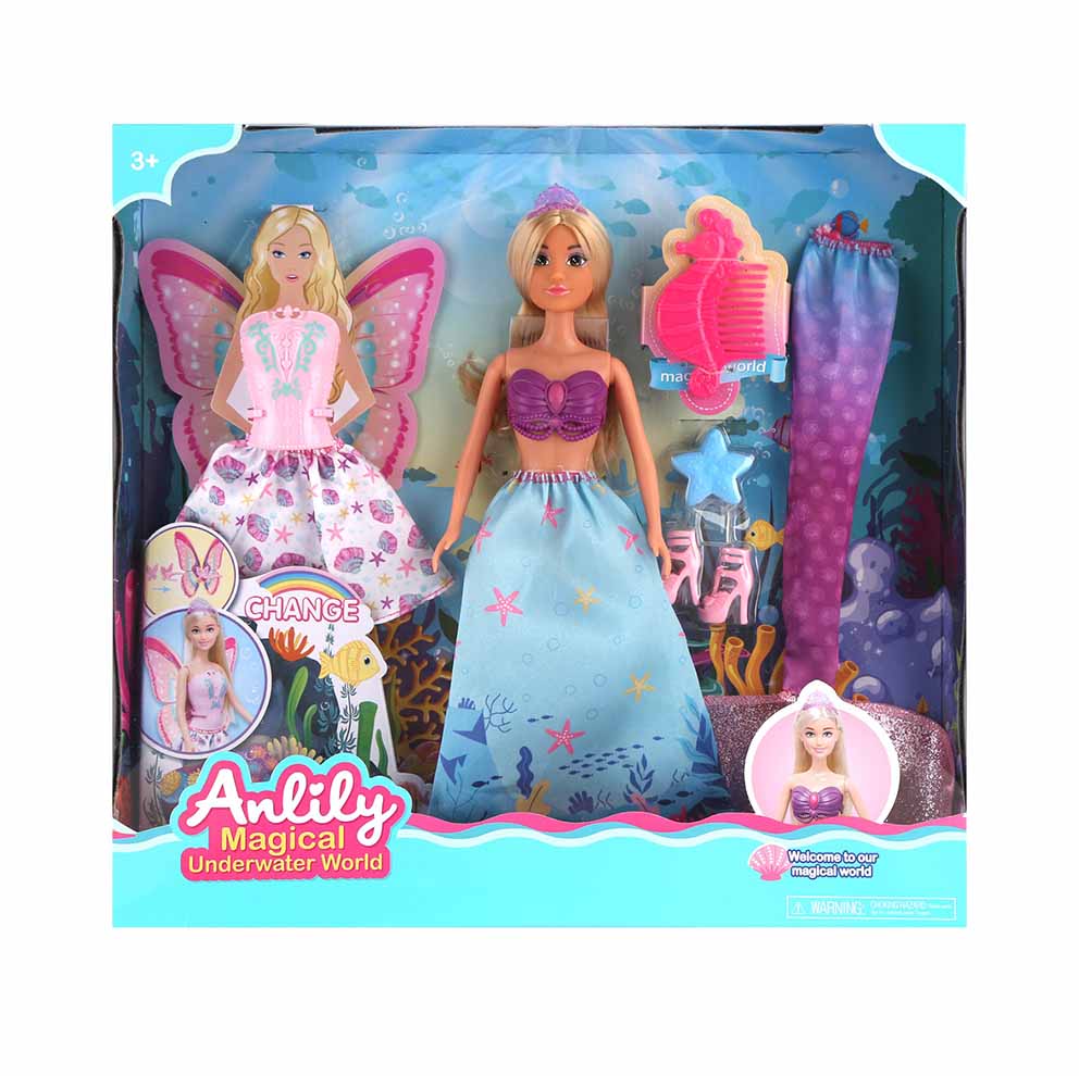 Bambola20sirenetta-8001968534684.jpg Bambola Anlily Mondo Magico - immagine 1
