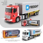 Camion Container rosso