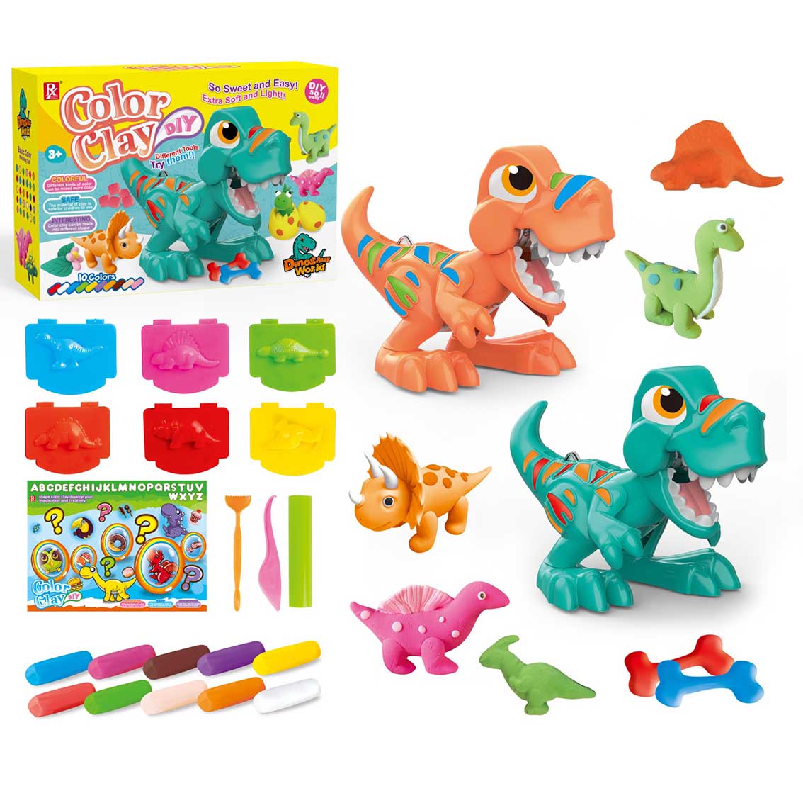 Plastilina20Dinosauri-8001968597269.jpg Plastilina Dinosauri - immagine 1