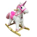 Unicorno a dondolo H60 cm