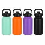 Borraccia Termica Colorata con Manico - Acciaio Inox Isolante